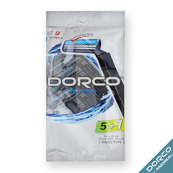 DORCO TG708-6p (5  + 1 !)