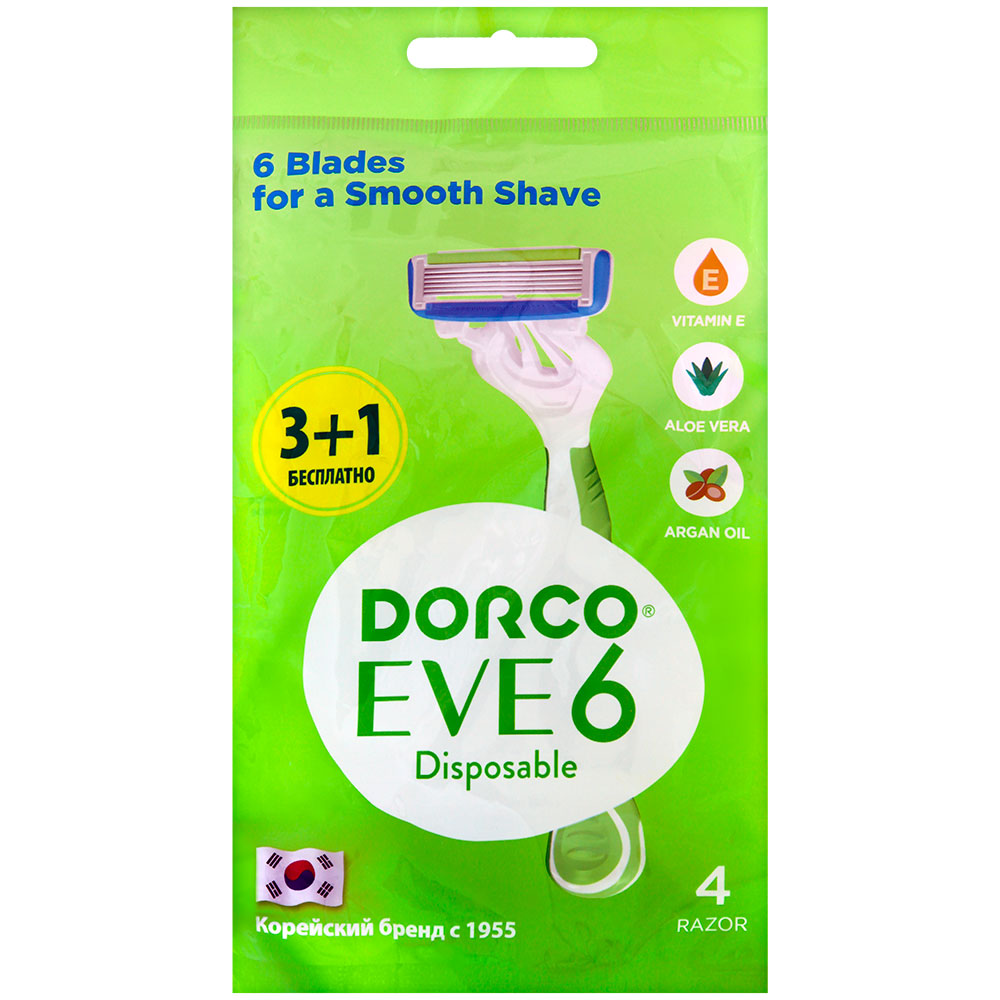 DORCO EVE6 (3  + 1 !)